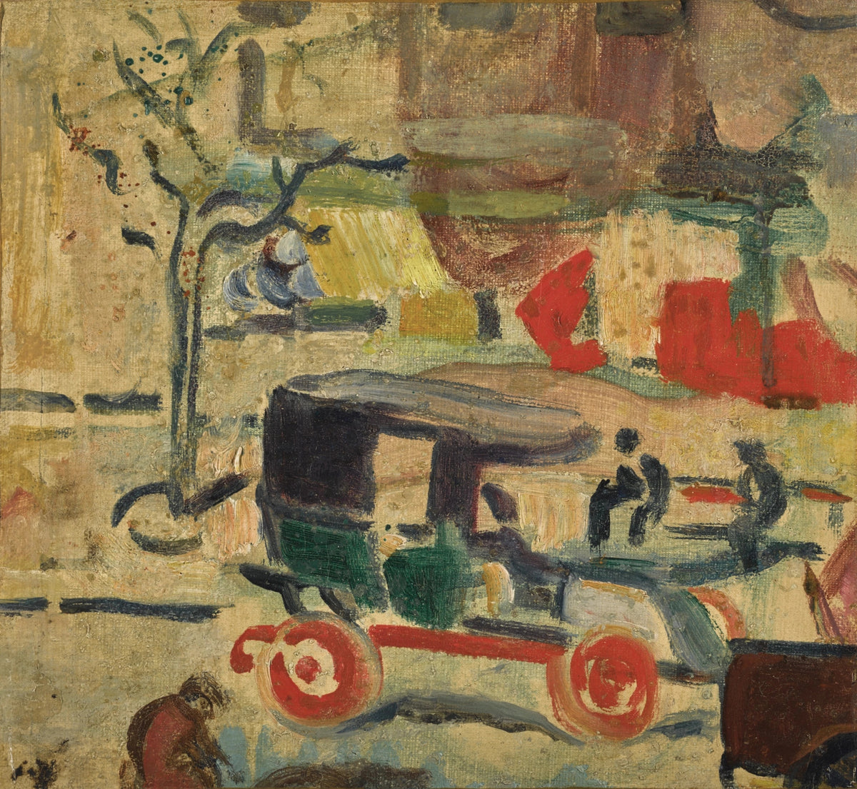 Louis Valtat — Le Taxi (Boulevard à Paris) | Fauvist Fine Art Print