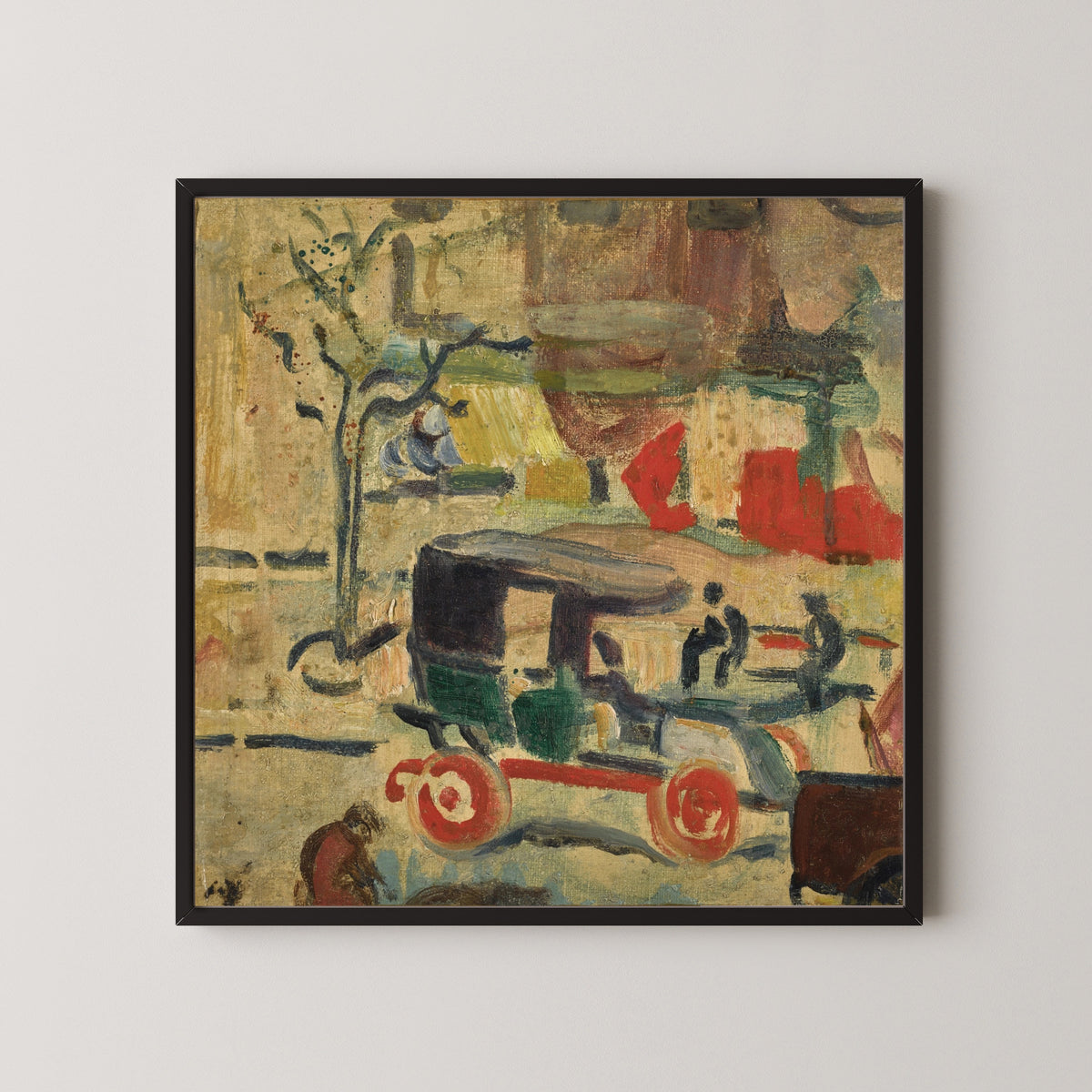Louis Valtat — Le Taxi (Boulevard à Paris) | Fauvist Fine Art Print