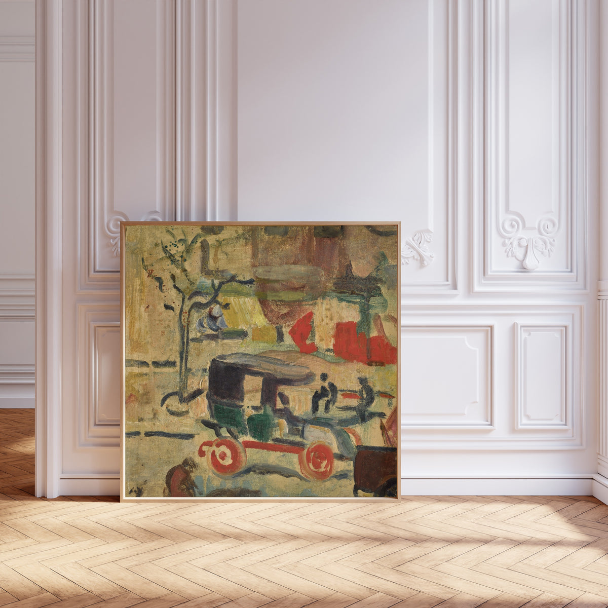 Louis Valtat — Le Taxi (Boulevard à Paris) | Fauvist Fine Art Print