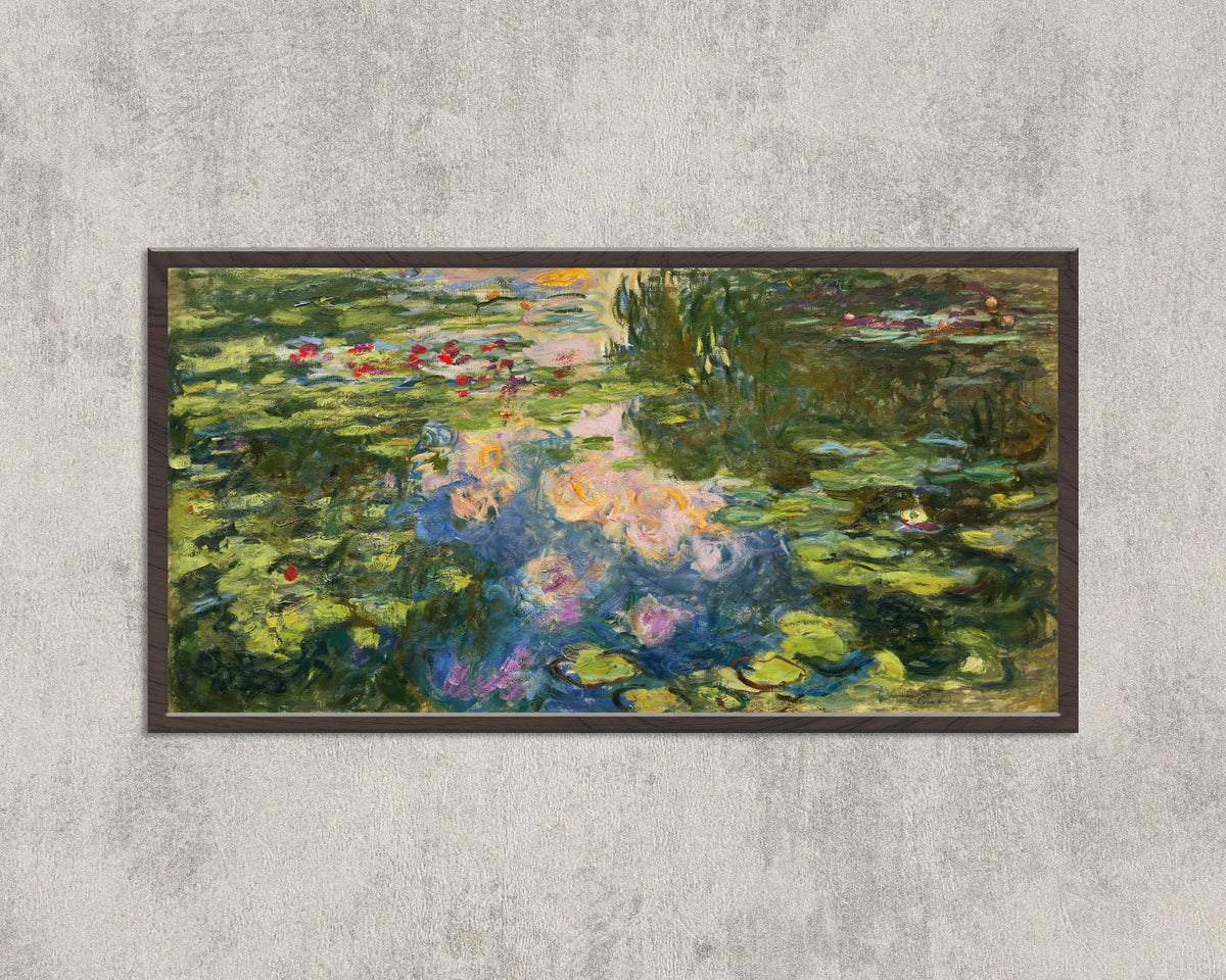 Claude Monet — The Water Lily Pond (Le Bassin aux nymphéas) | Fine Art Print