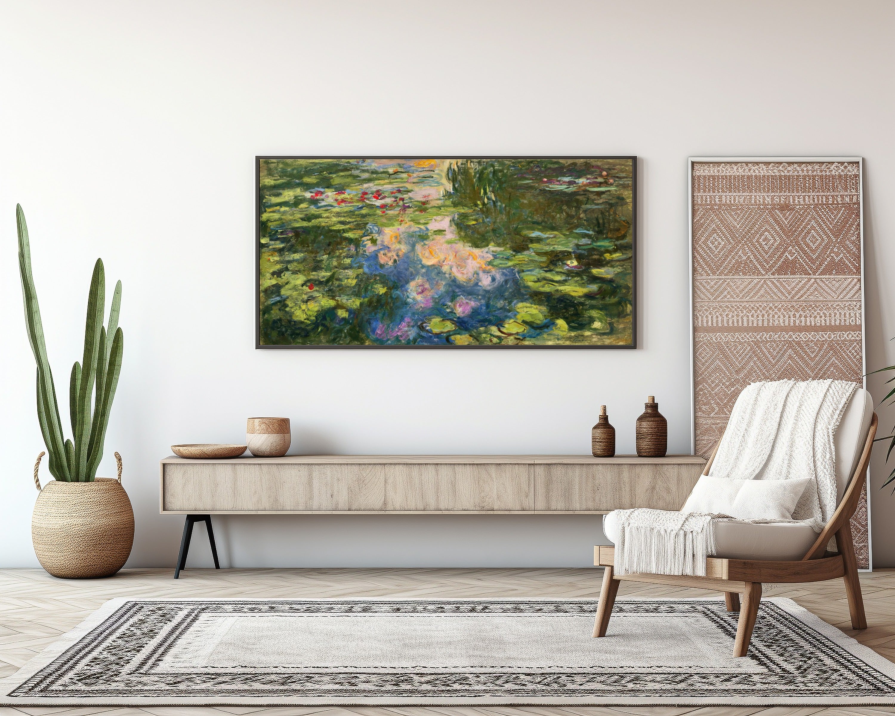 Claude Monet — The Water Lily Pond (Le Bassin aux nymphéas) | Fine Art Print