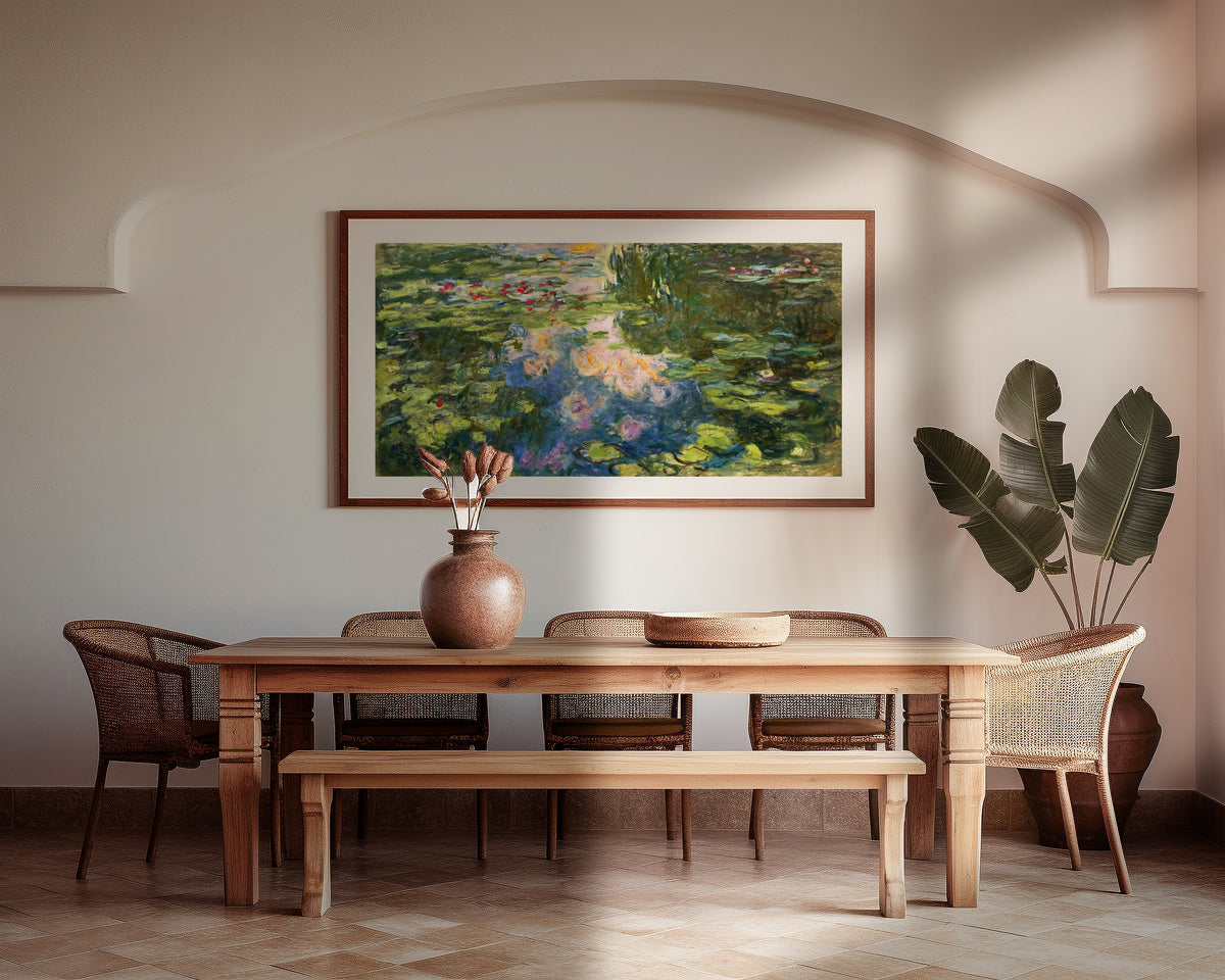 Claude Monet — The Water Lily Pond (Le Bassin aux nymphéas) | Fine Art Print