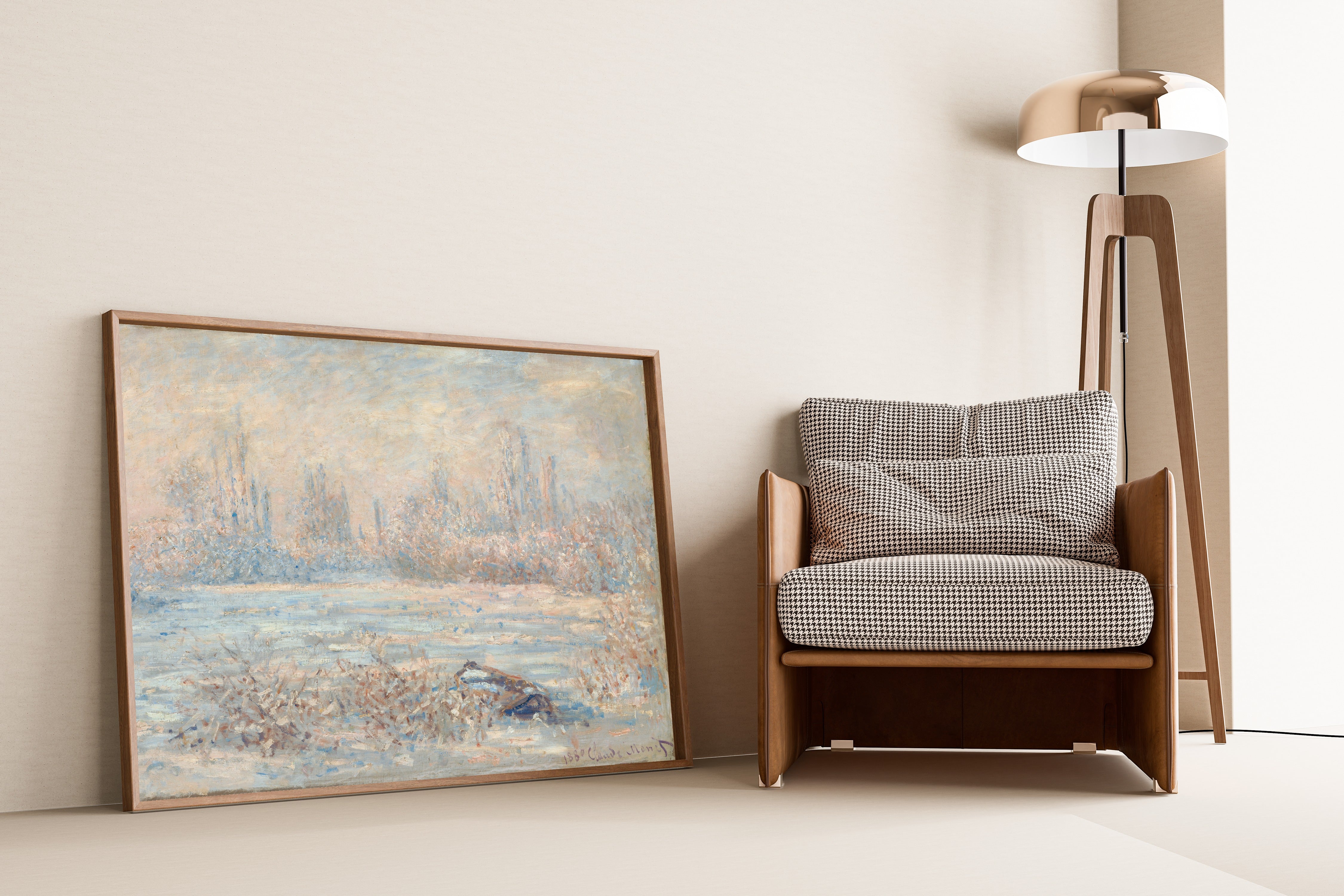 Claude Monet — Hoarfrost (Le Givre) | Fine Art Print