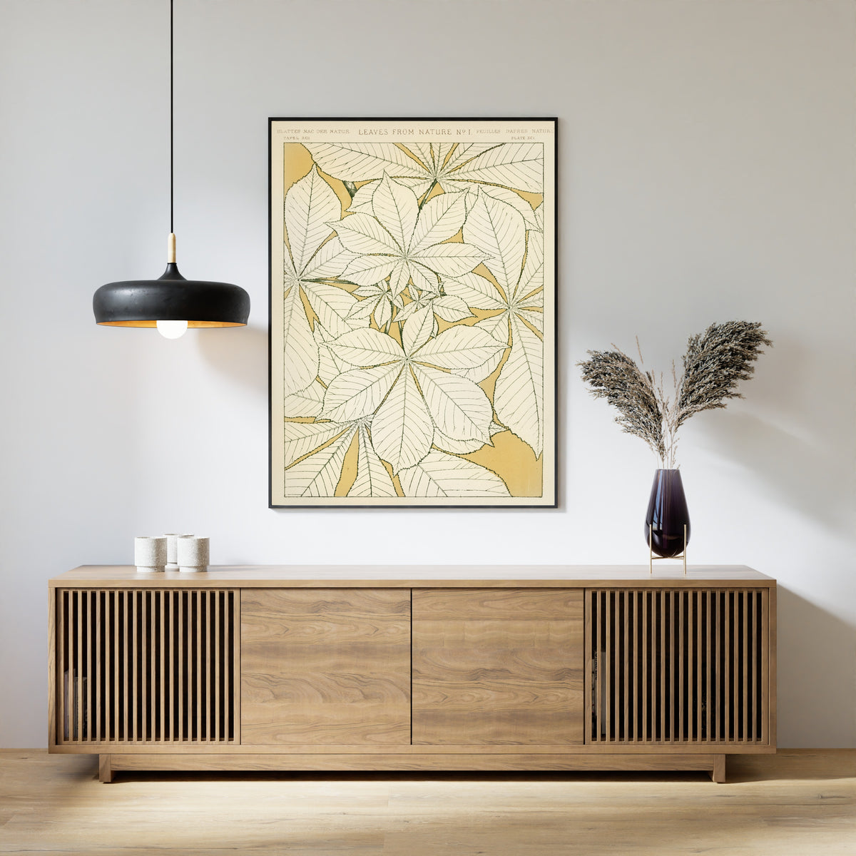 Owen Jones — Leaves from Nature No. 1 | Grammar of Ornament Design Print