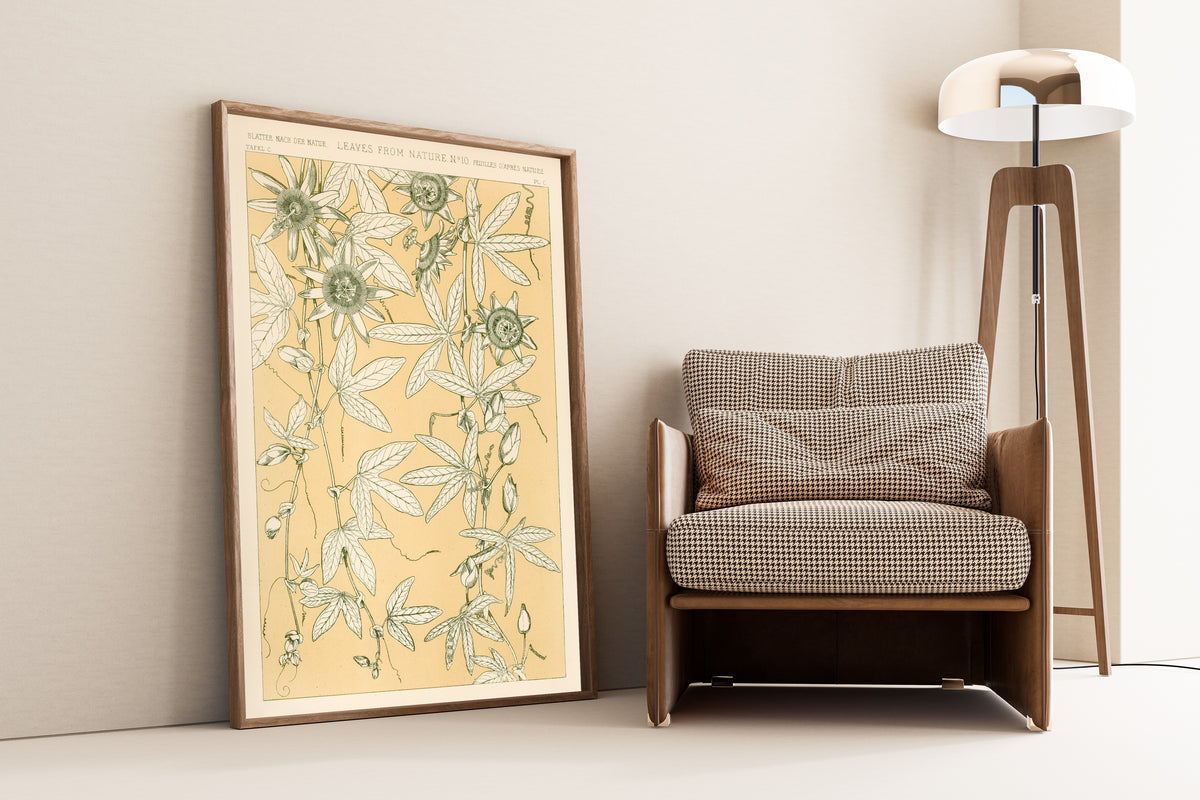 Owen Jones — Leaves from Nature No. 10 | Grammar of Ornament Design Print
