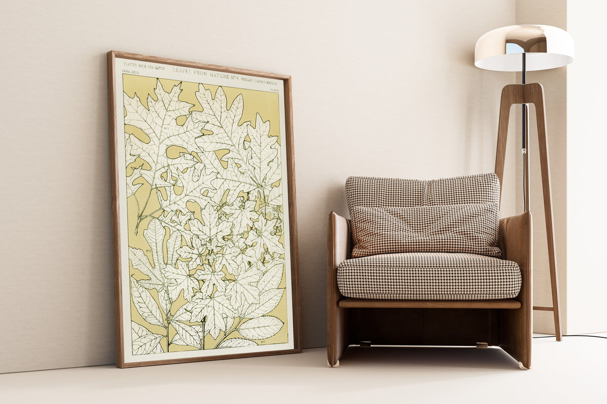 Owen Jones — Leaves from Nature No. 4 | Grammar of Ornament Design Print