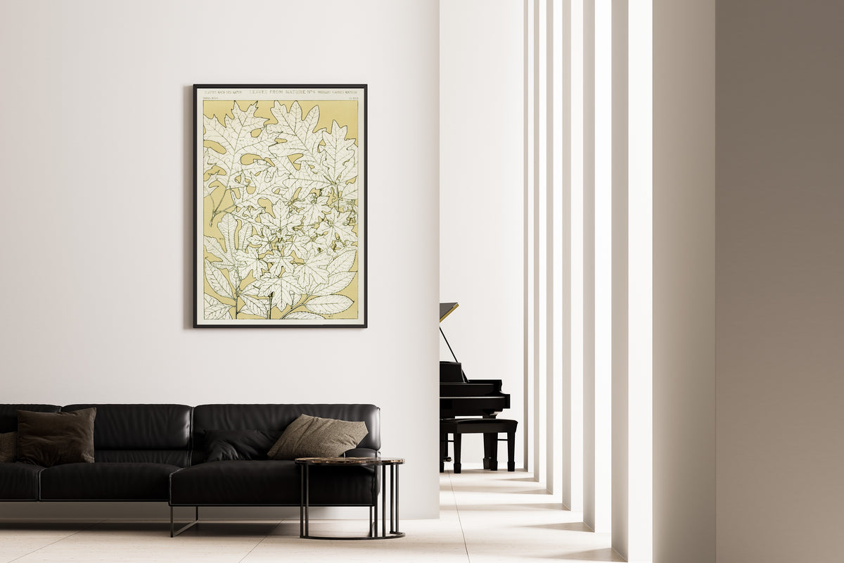 Owen Jones — Leaves from Nature No. 4 | Grammar of Ornament Design Print