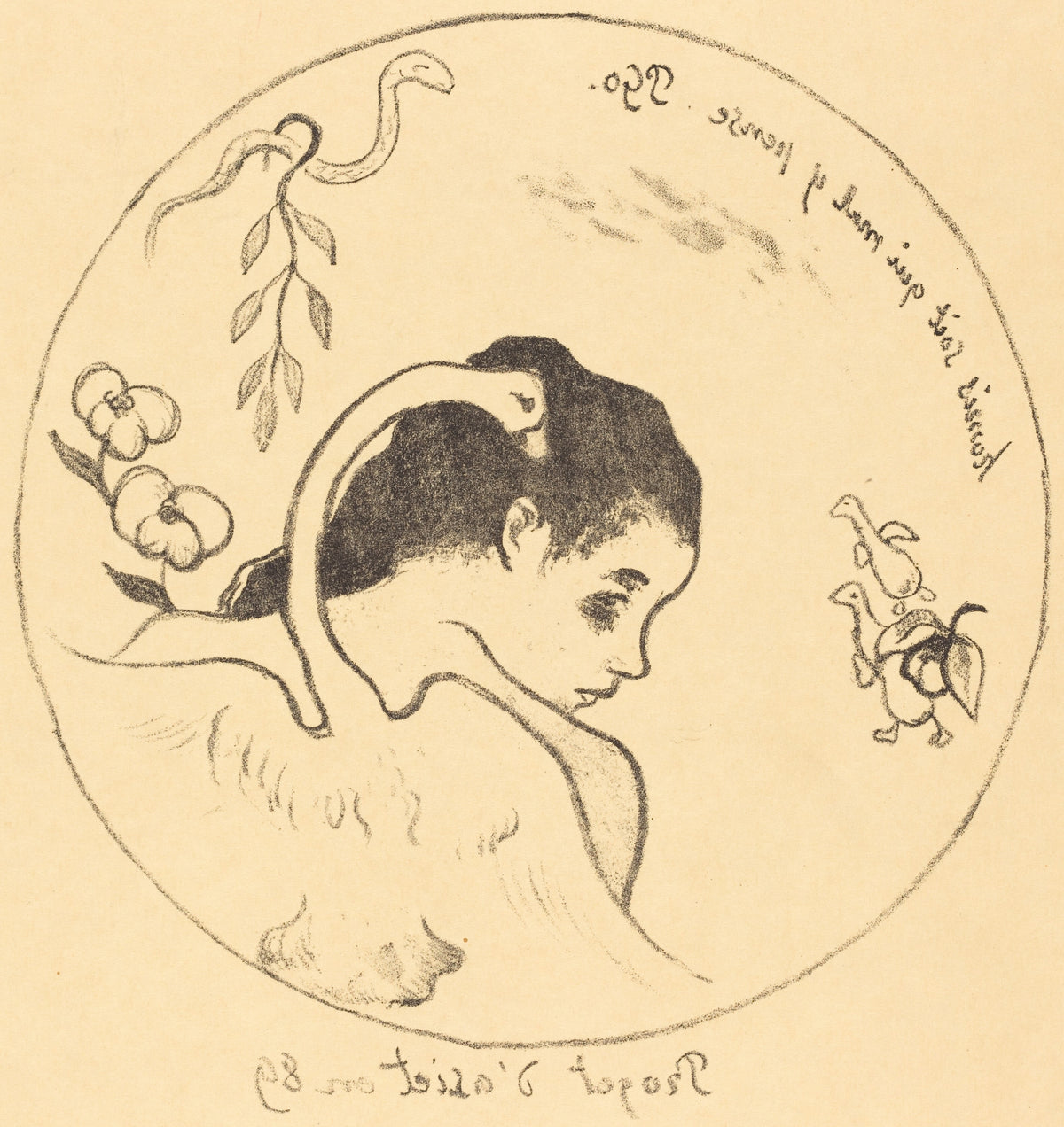 Paul Gauguin — Leda (Cover) | Lithograph Print