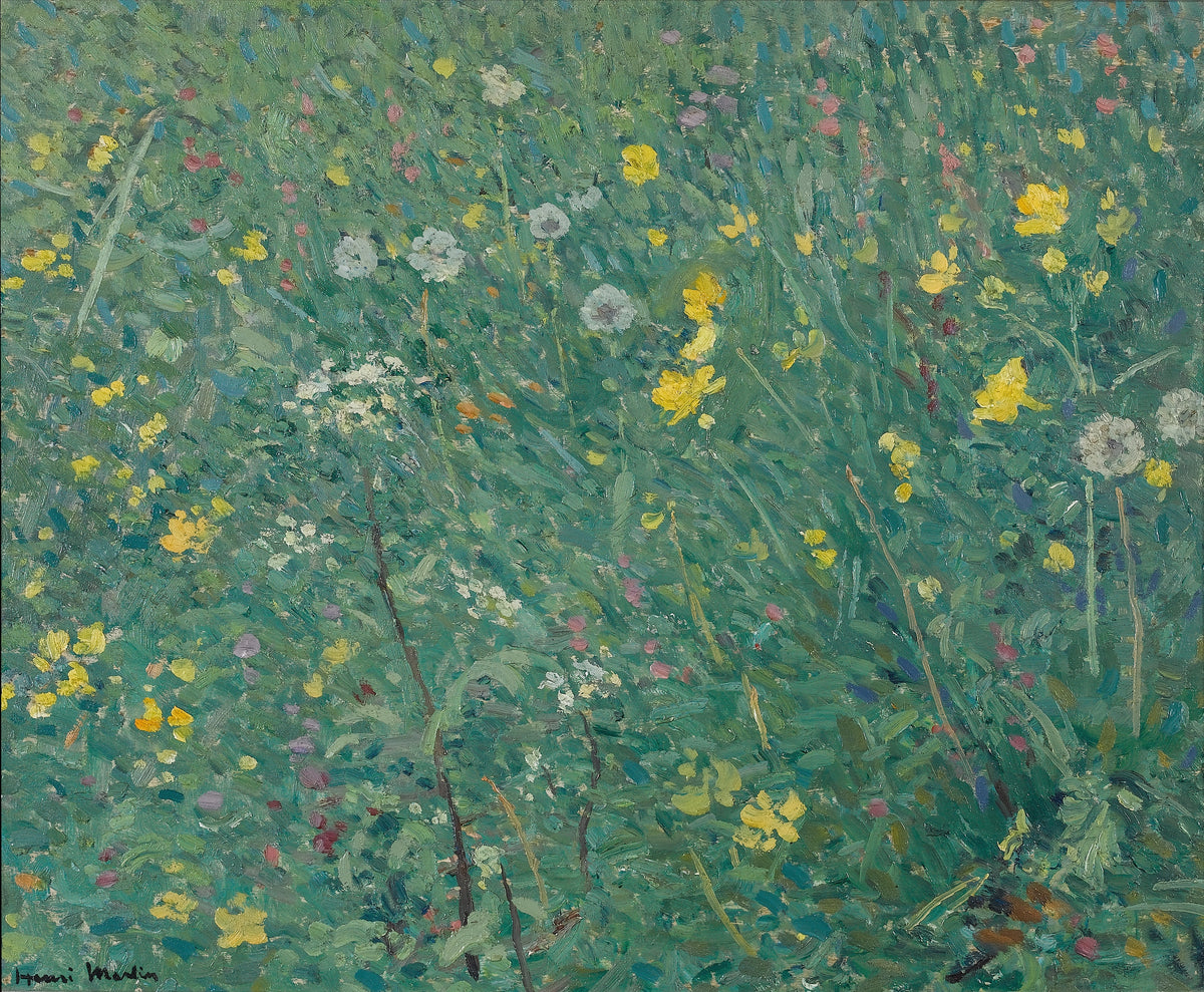 Henri Martin — Les Fleurs | Pointillist Landscape Print