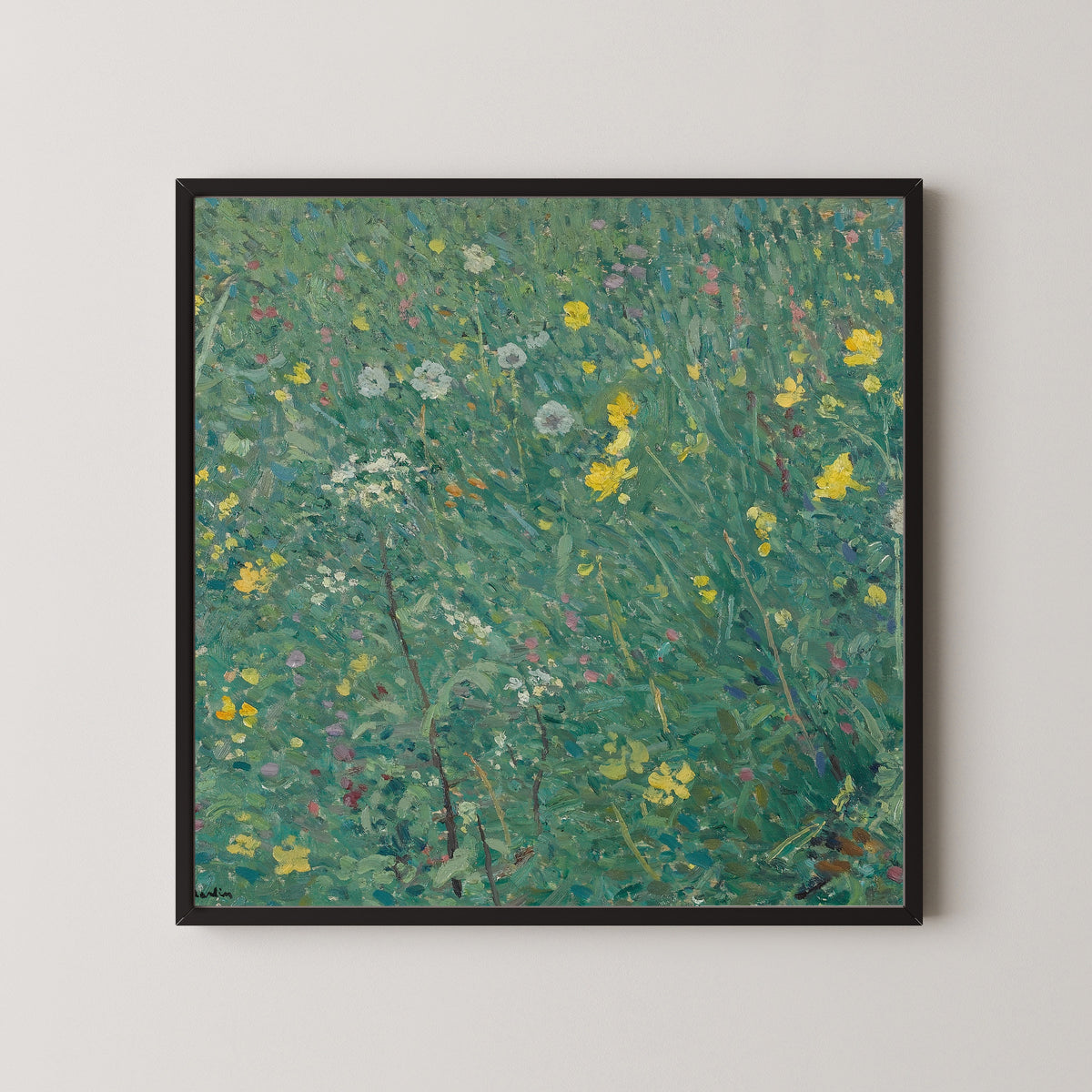Henri Martin — Les Fleurs | Pointillist Landscape Print
