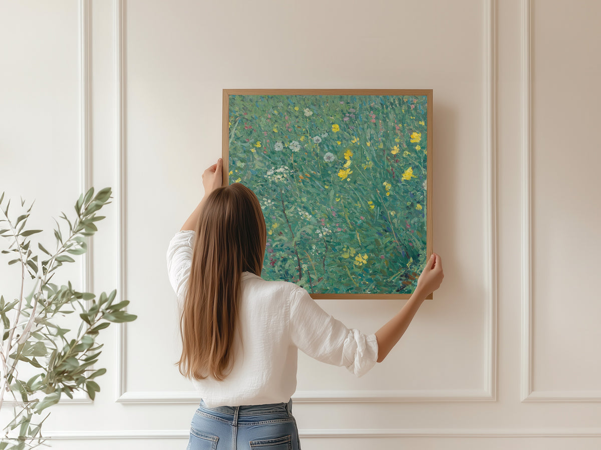 Henri Martin — Les Fleurs | Pointillist Landscape Print
