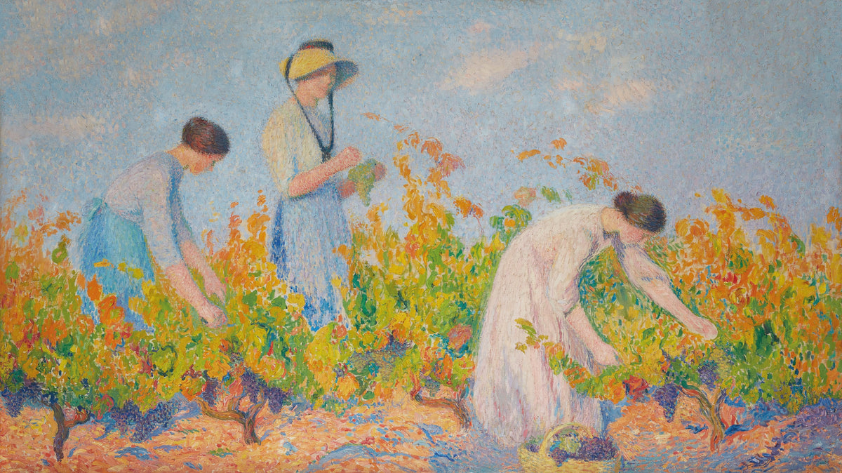 Henri Martin — Les Vendangeuses | Pointillist Portrait Print