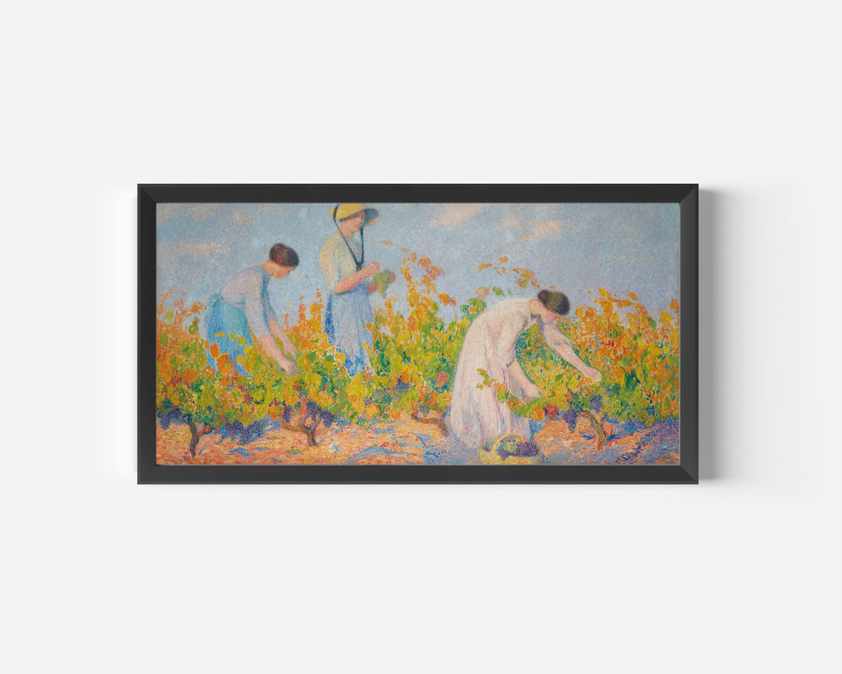 Henri Martin — Les Vendangeuses | Pointillist Portrait Print