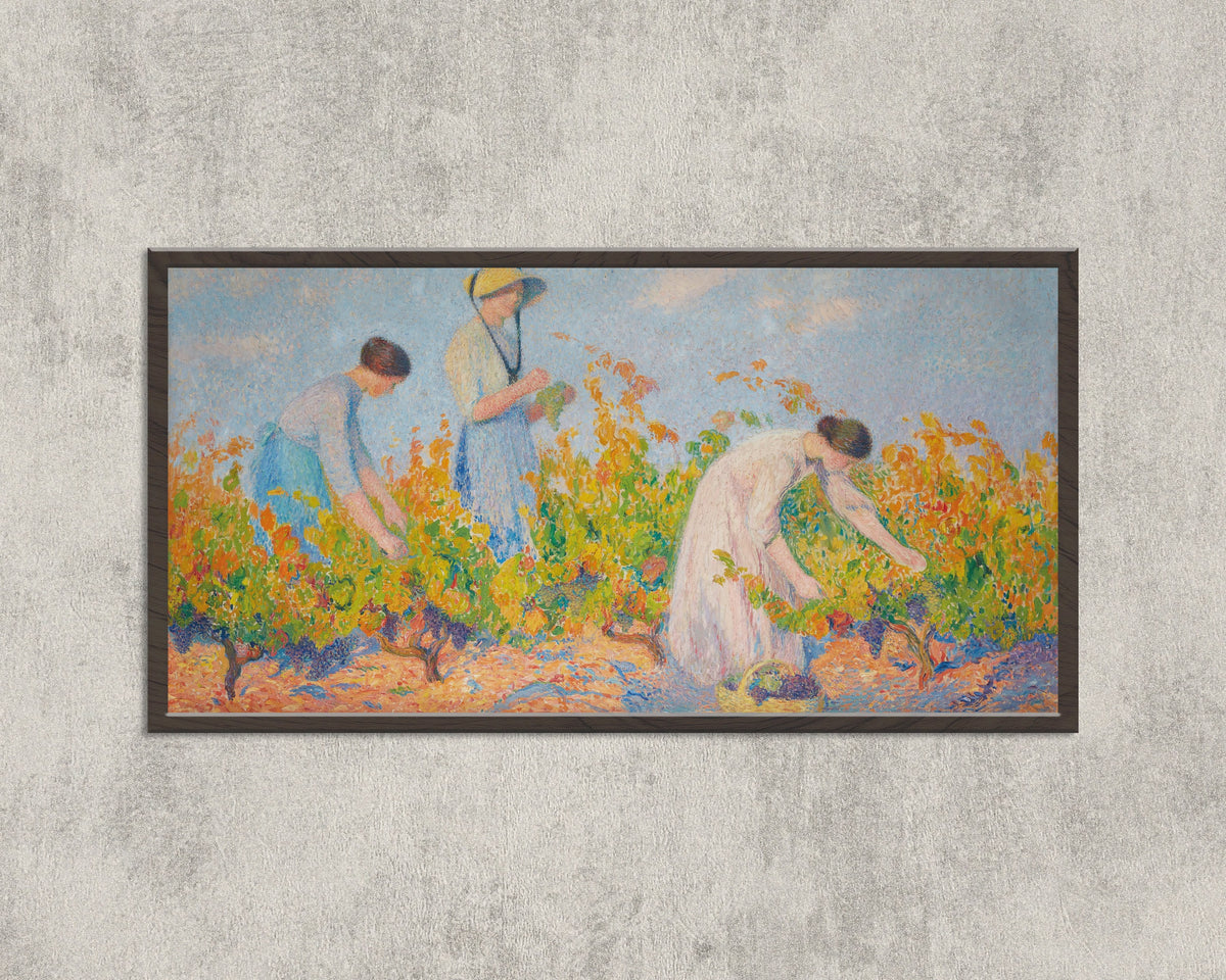 Henri Martin — Les Vendangeuses | Pointillist Portrait Print