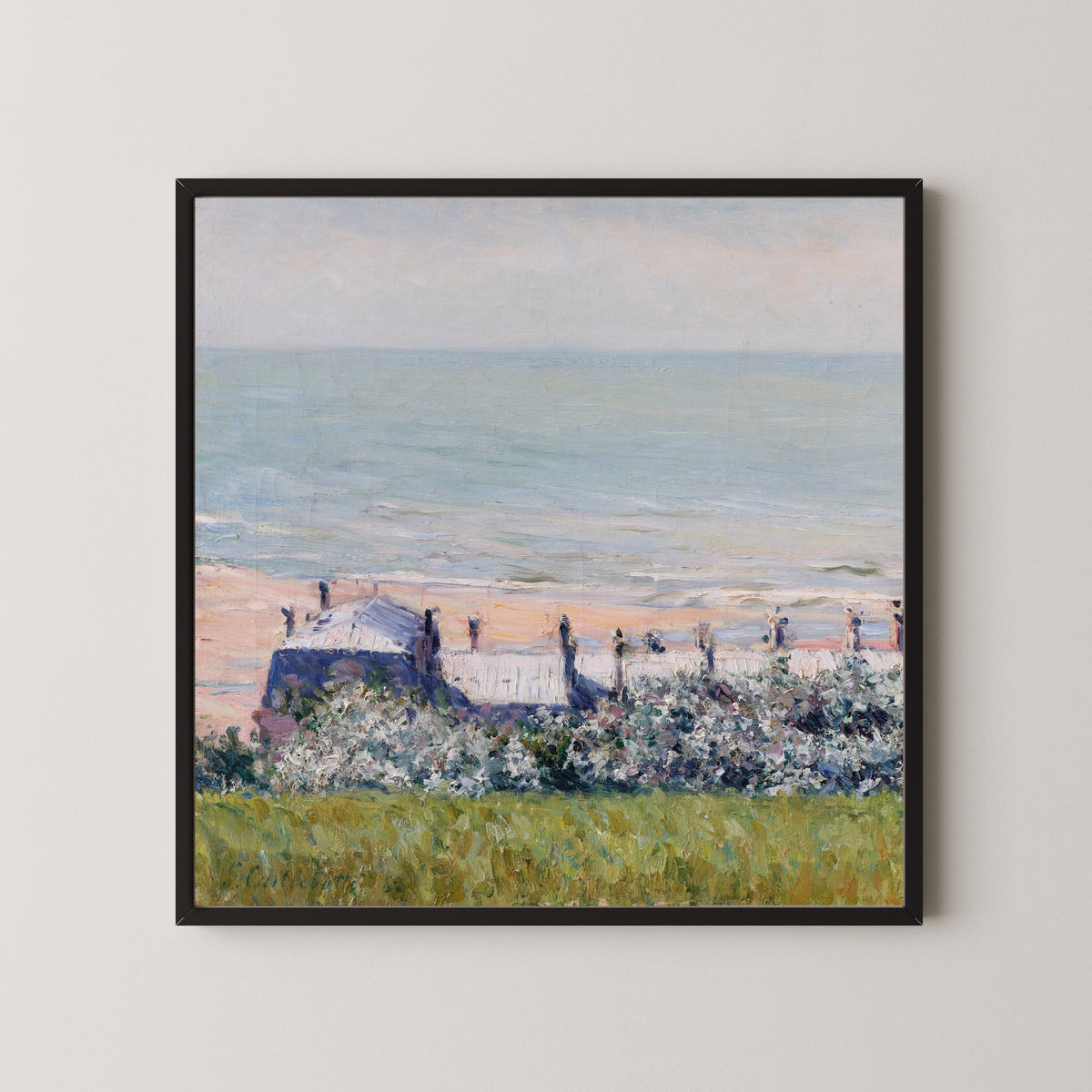 Gustave Caillebotte — Les toits de l’Hôtel des Roches Noires, Trouville | Fine Art Print