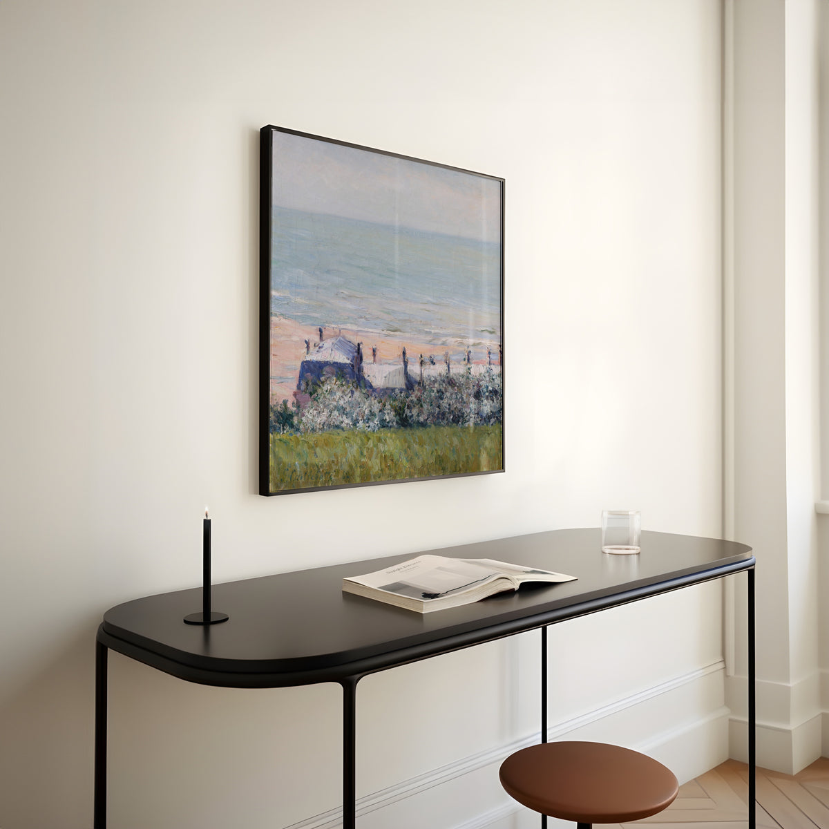 Gustave Caillebotte — Les toits de l’Hôtel des Roches Noires, Trouville | Fine Art Print