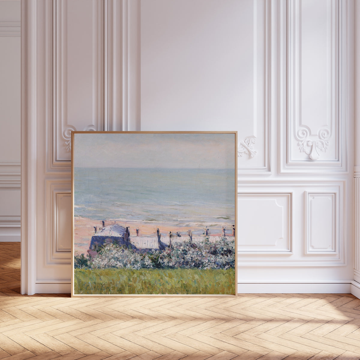 Gustave Caillebotte — Les toits de l’Hôtel des Roches Noires, Trouville | Fine Art Print