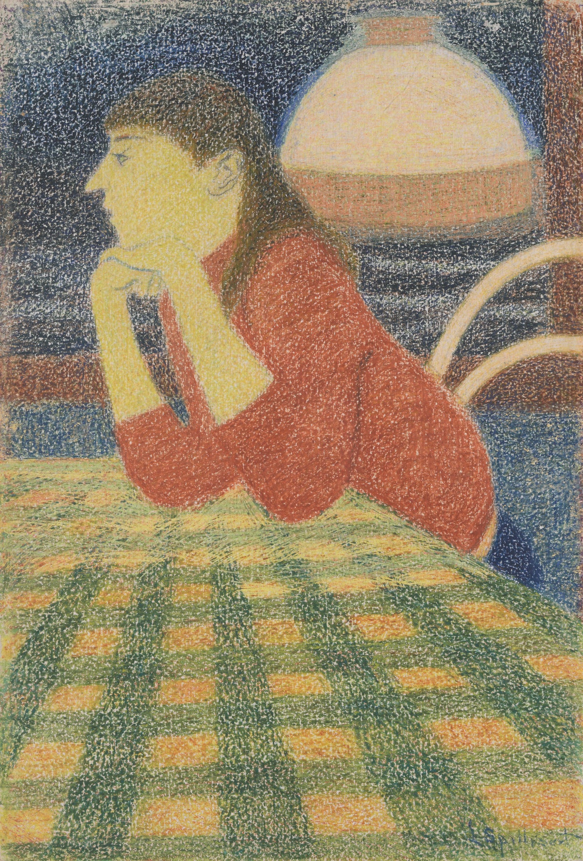 Léon Spilliaert — Leunende vrouw | Symbolist Art Print