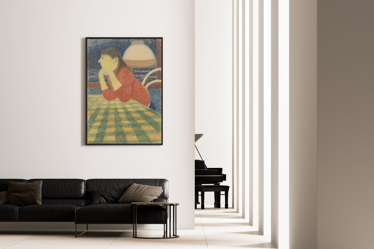 Léon Spilliaert — Leunende vrouw | Symbolist Art Print