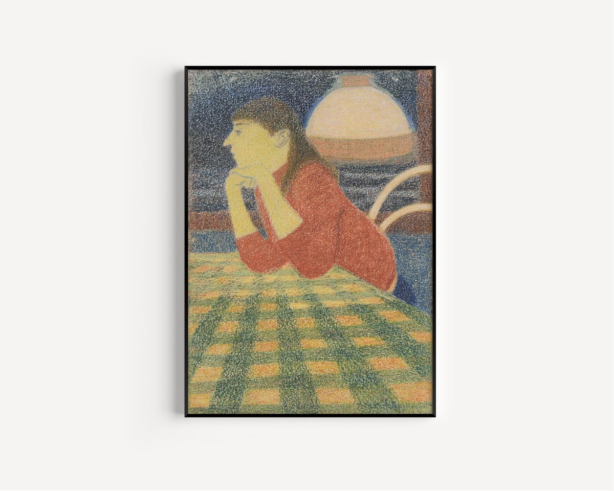 Léon Spilliaert — Leunende vrouw | Symbolist Art Print