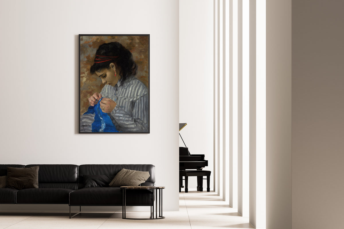 Pierre-Auguste Renoir — Lise Sewing | Fine Art Print