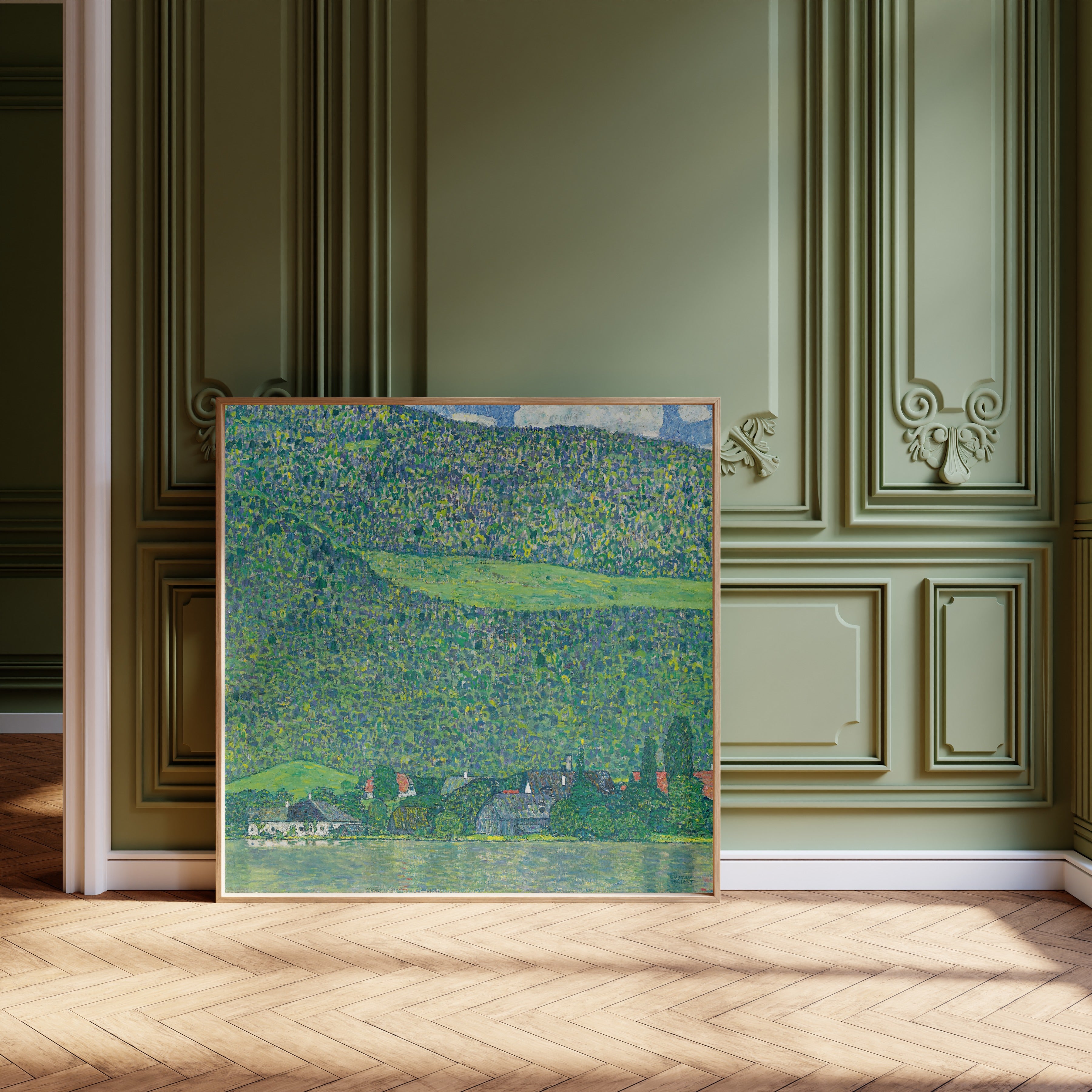 Gustav Klimt — Litzlberg on the Attersee | Fine Art Print
