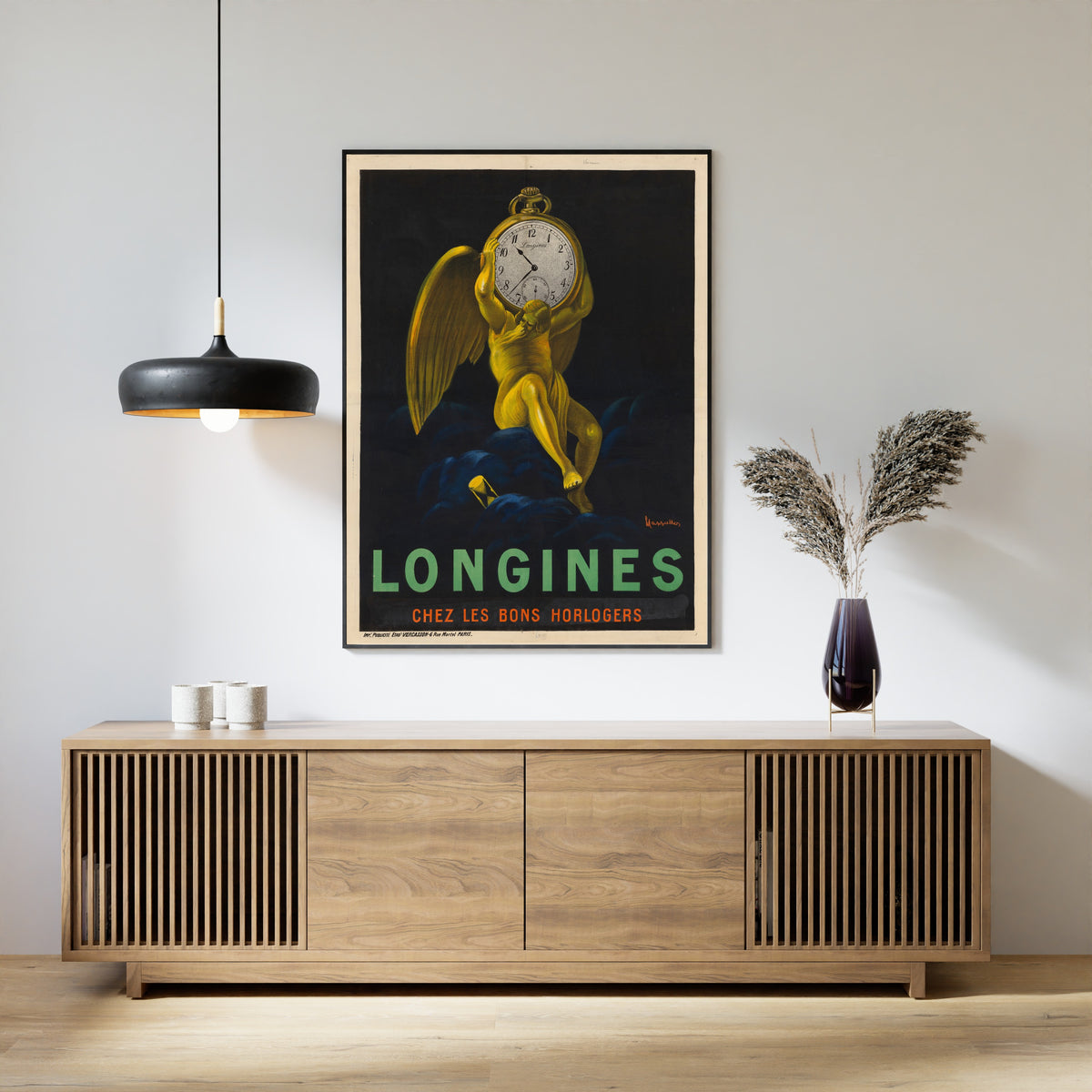 Leonetto Cappiello — Longines chez les bons horlogers | Vintage Poster Print