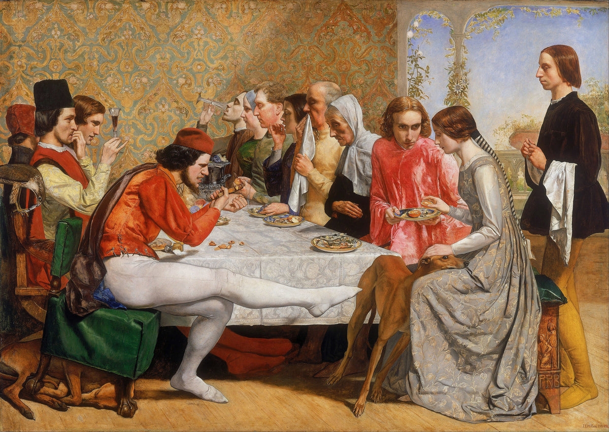 John Everett Millais — Lorenzo and Isabella | Pre-Raphaelite Art Print