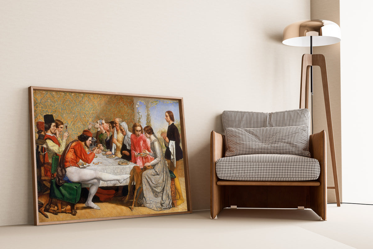John Everett Millais — Lorenzo and Isabella | Pre-Raphaelite Art Print