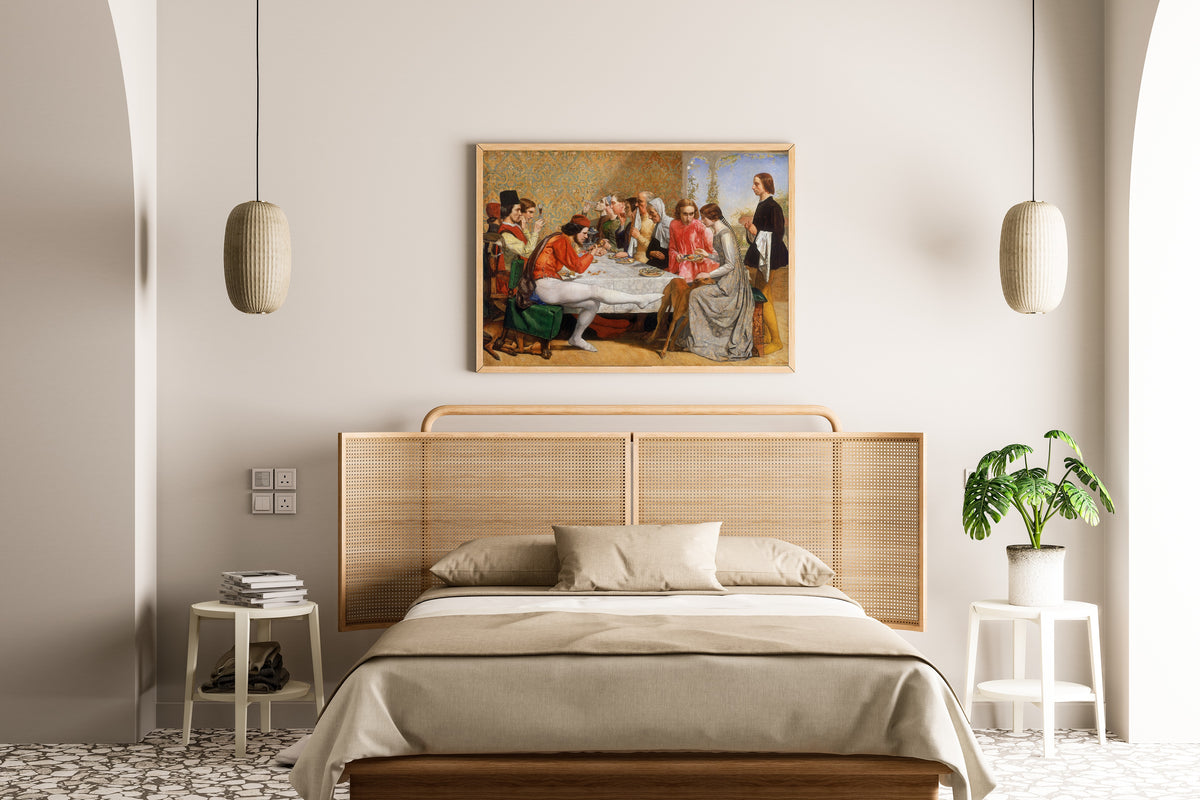 John Everett Millais — Lorenzo and Isabella | Pre-Raphaelite Art Print