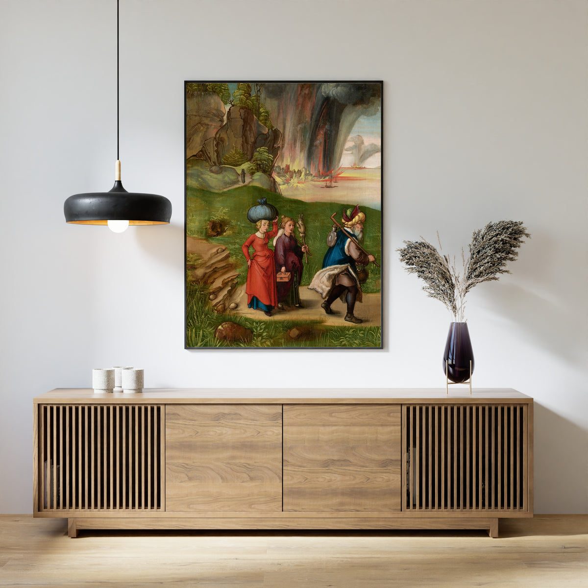Albrecht Dürer — Lot and His Daughters | Fine Art Print