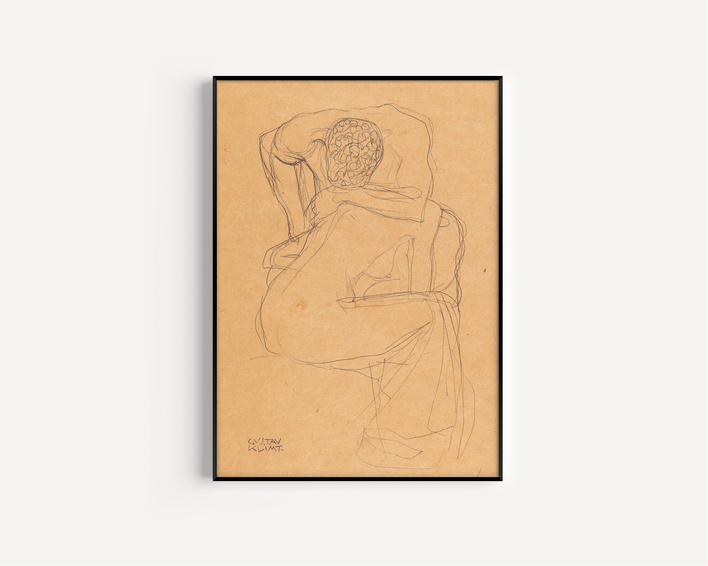 Gustav Klimt — Lovers | Fine Art Print