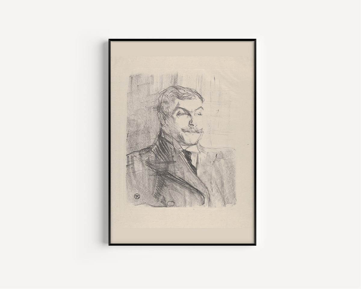 Henri de Toulouse-Lautrec — Lucien Guitry | Lithograph Print