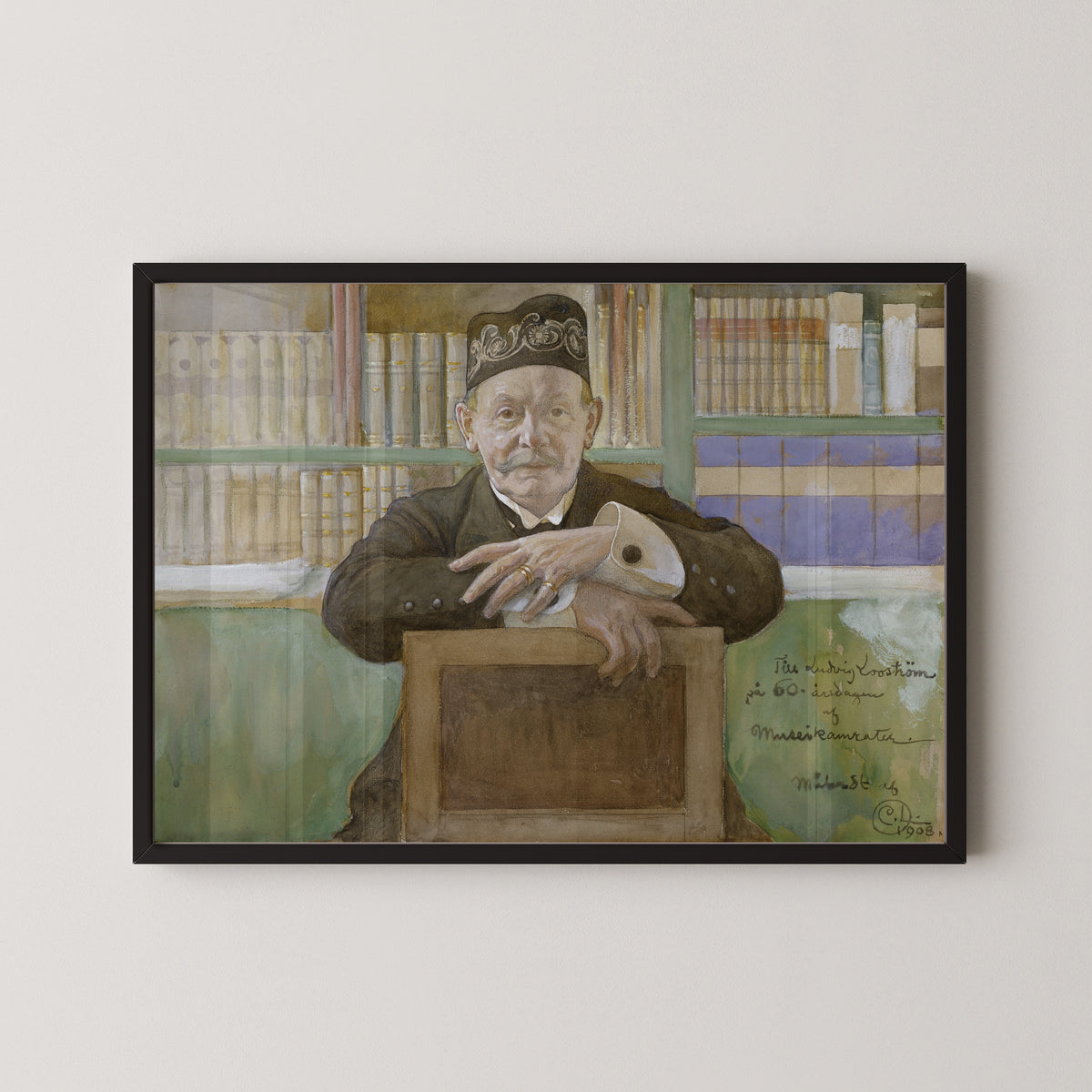 Carl Larsson — Ludvig Looström | Swedish Watercolour Print