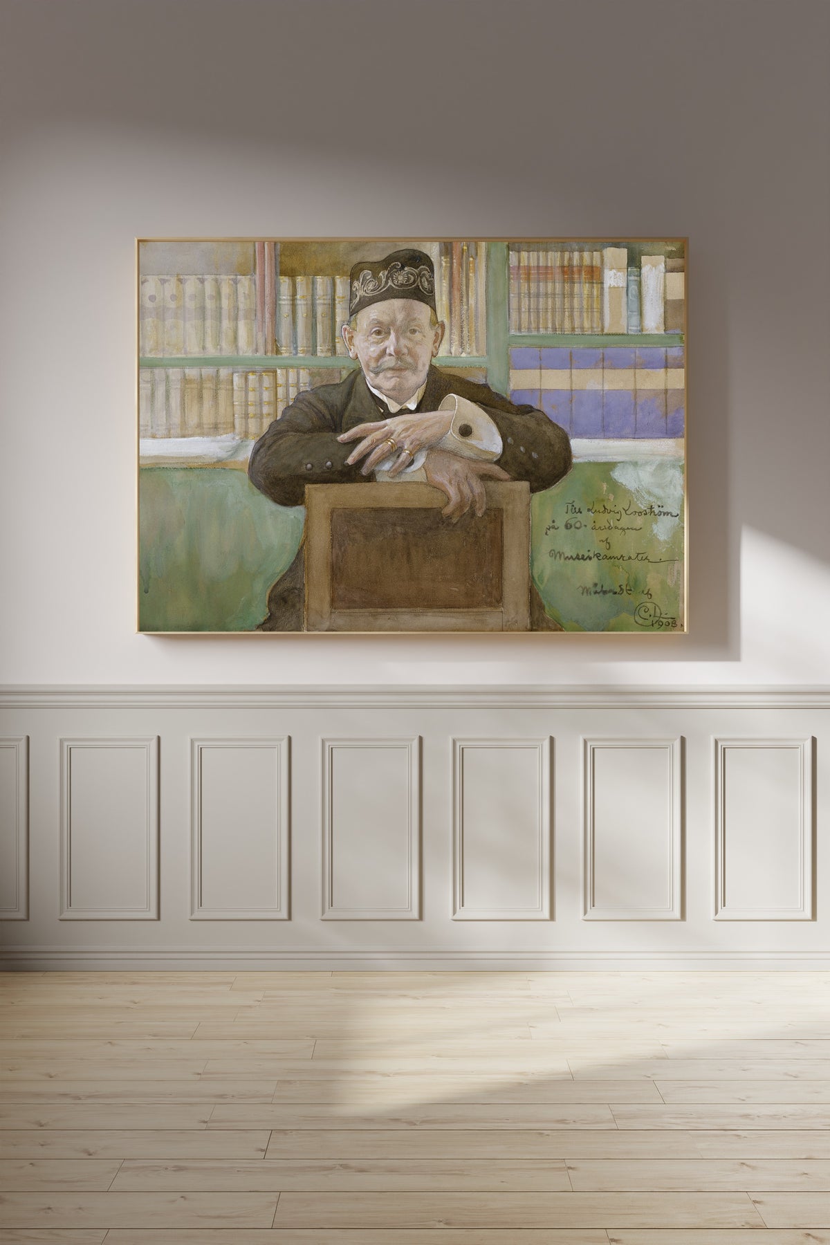 Carl Larsson — Ludvig Looström | Swedish Watercolour Print