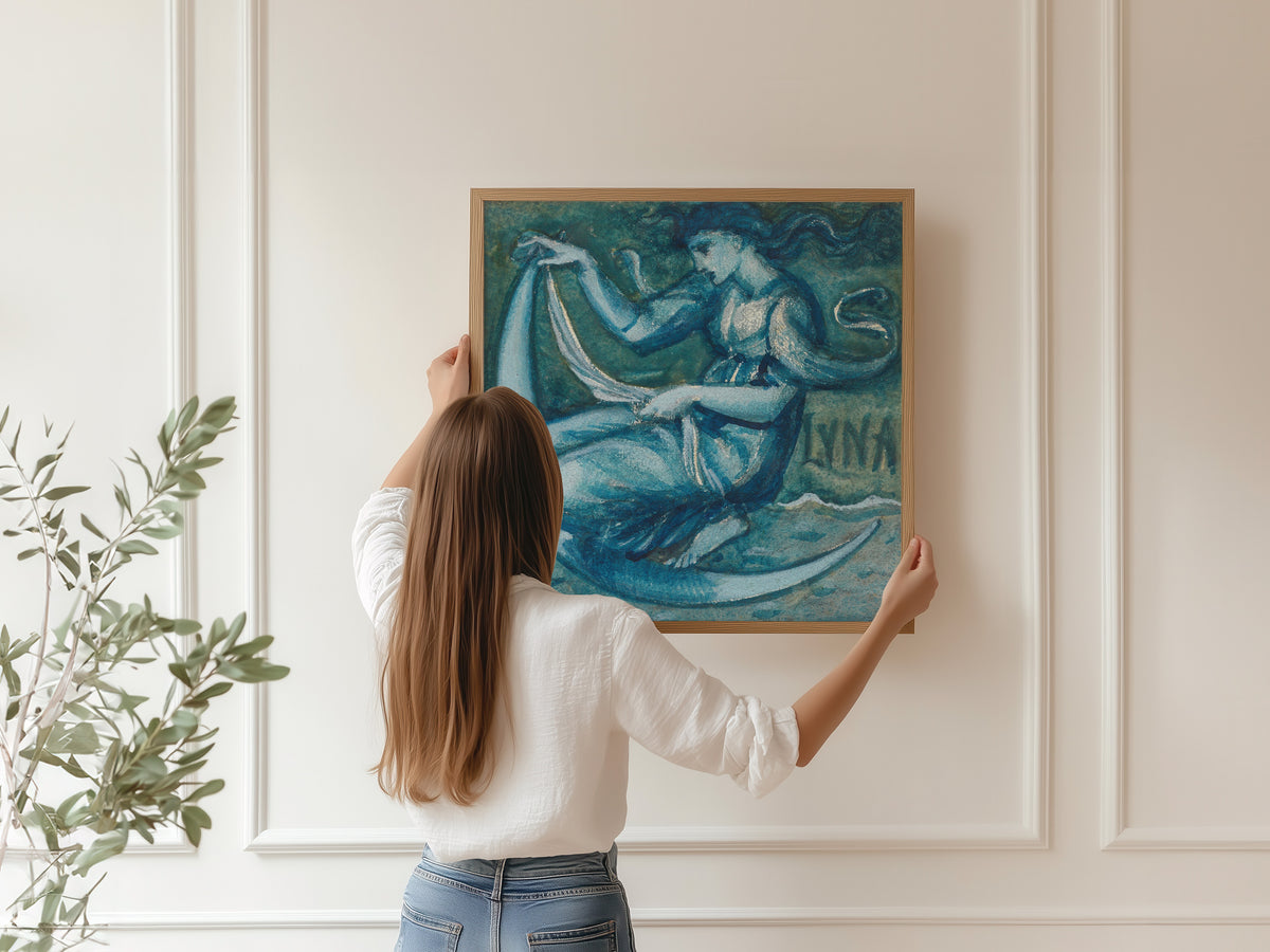 Edward Burne-Jones — Luna | Pre-Raphaelite Art Print