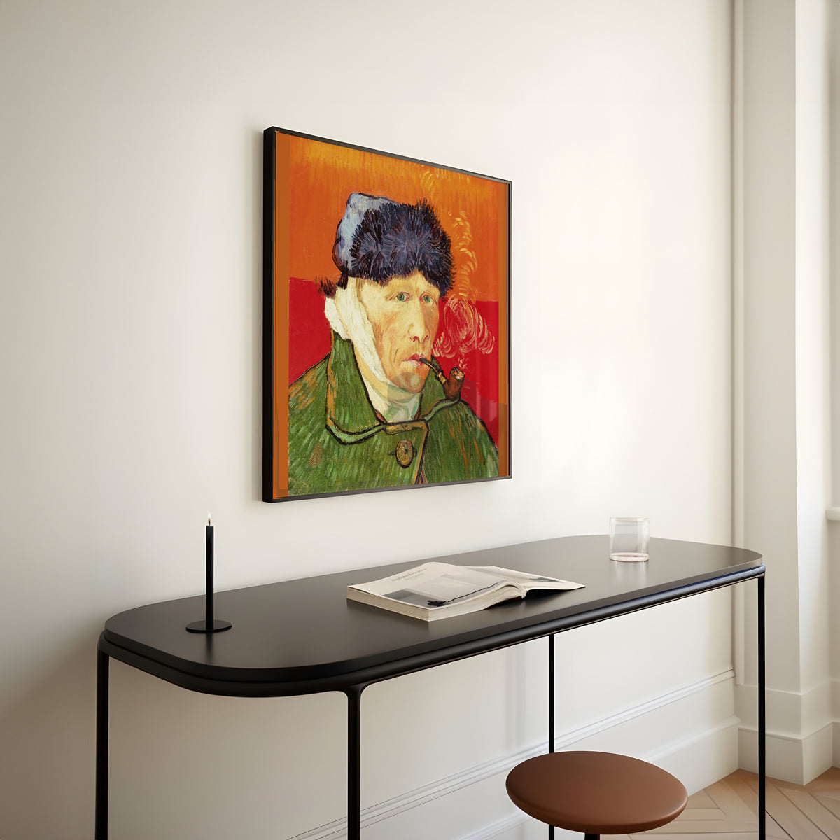 Vincent van Gogh — Self-Portrait with Bandaged Ear and Pipe | Fine Art Print