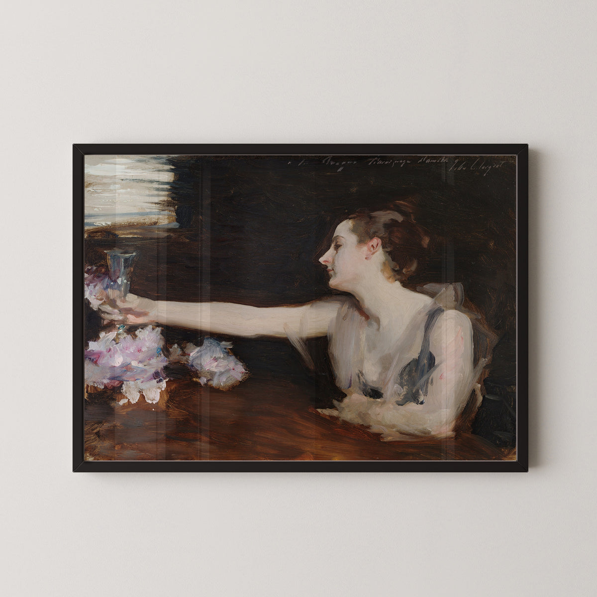 John Singer Sargent — Madame Gautreau Drinking a Toast | Fine Art Print