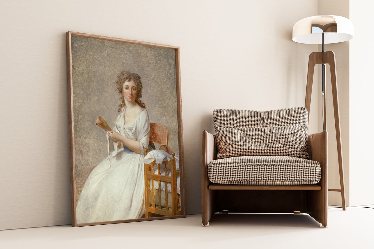 Jacques-Louis David — Madame de Pastoret and Her Son | Fine Art Print