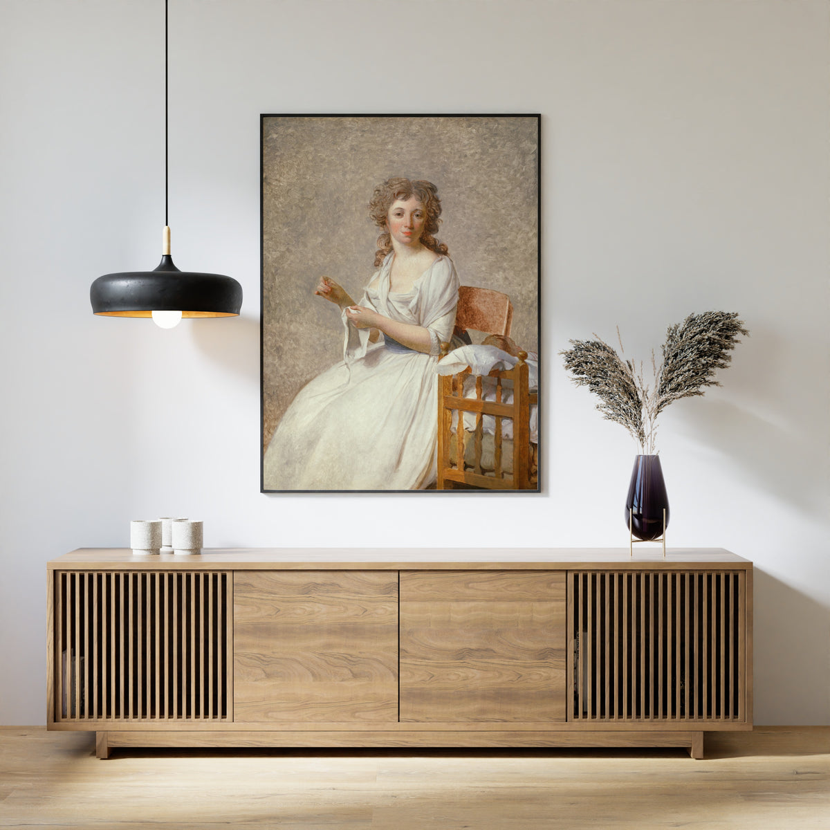Jacques-Louis David — Madame de Pastoret and Her Son | Fine Art Print