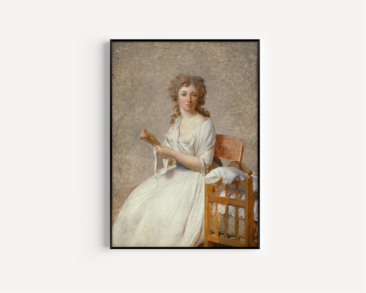 Jacques-Louis David — Madame de Pastoret and Her Son | Fine Art Print