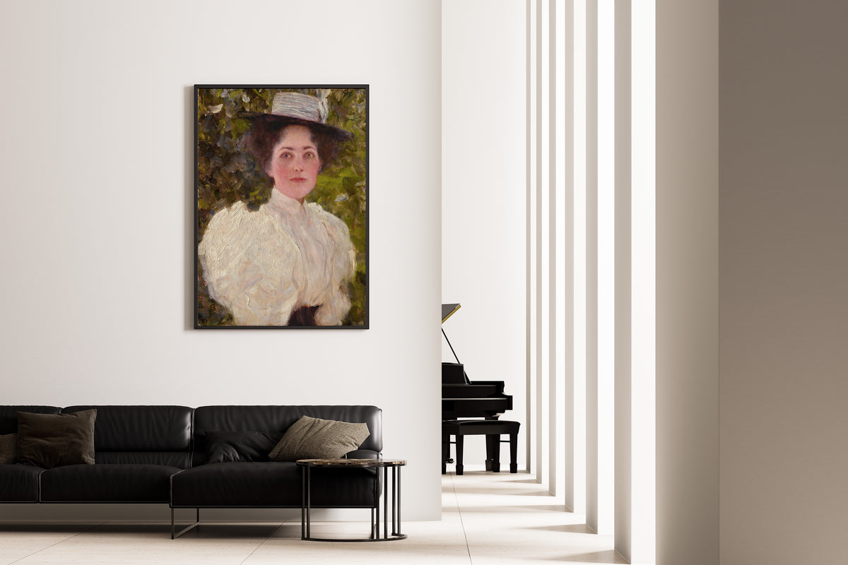 Gustav Klimt — Girl in the Foliage (Mädchen im Grünen) | Fine Art Print