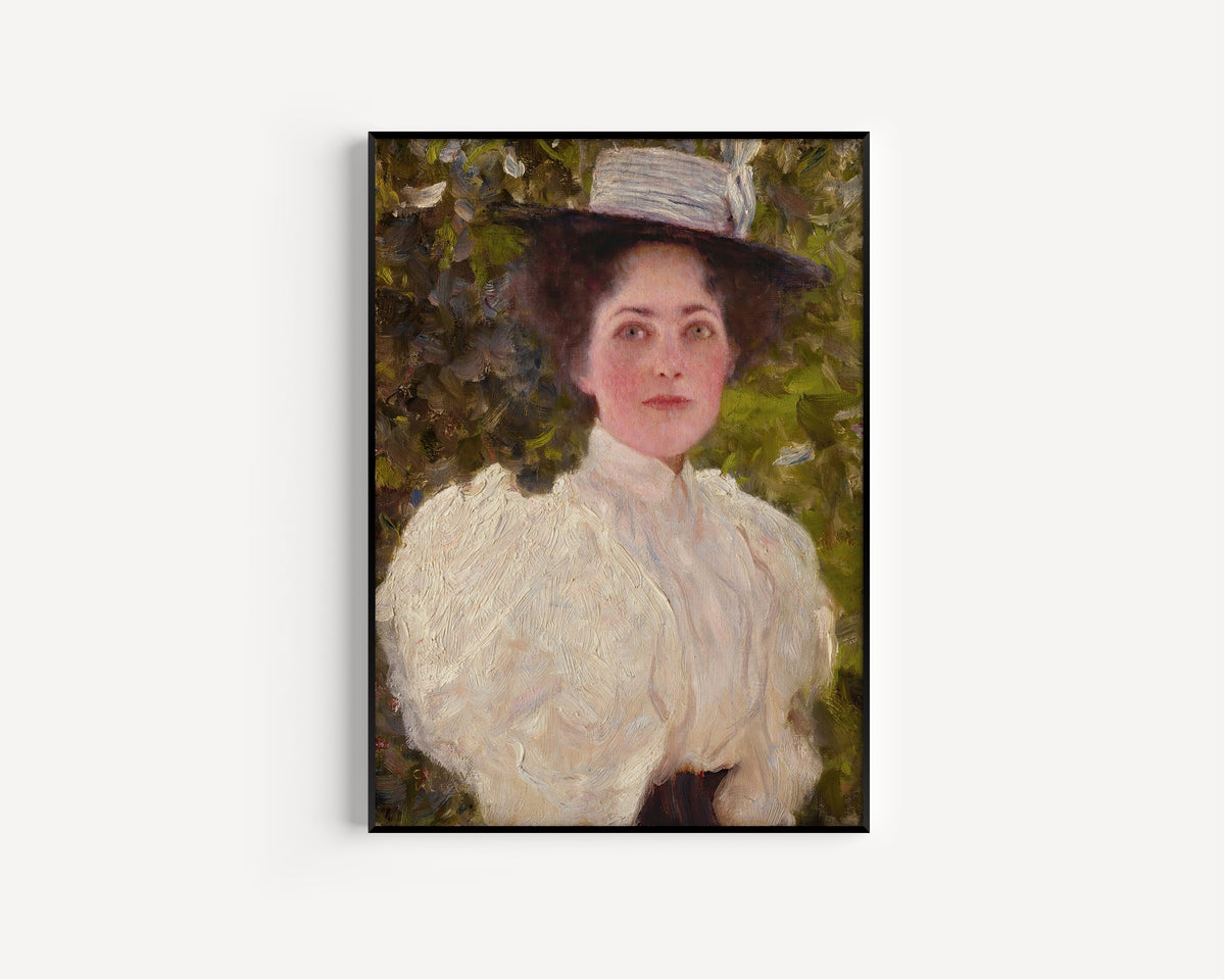 Gustav Klimt — Girl in the Foliage (Mädchen im Grünen) | Fine Art Print