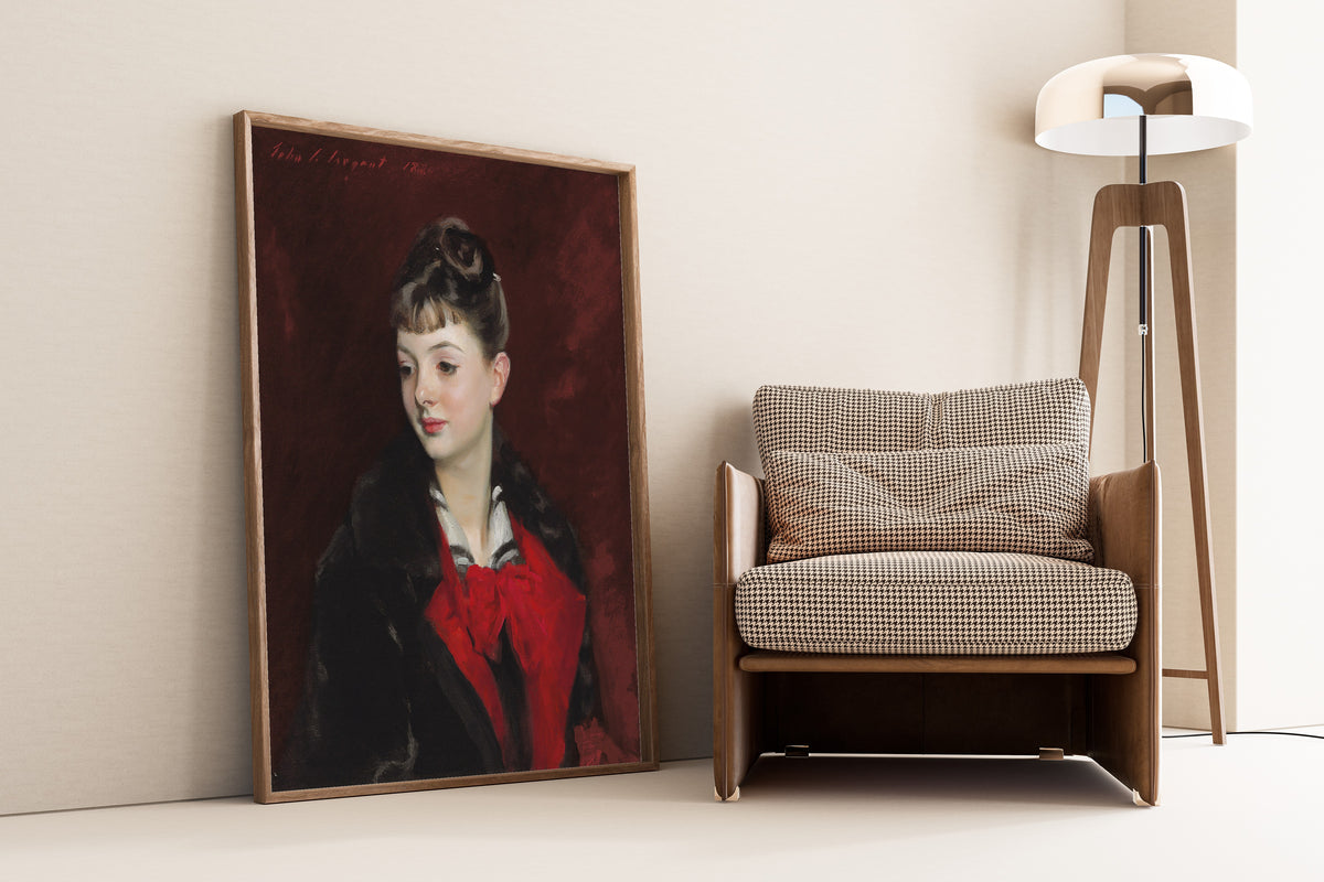 John Singer Sargent — Mademoiselle Suzanne Poirson | Fine Art Print