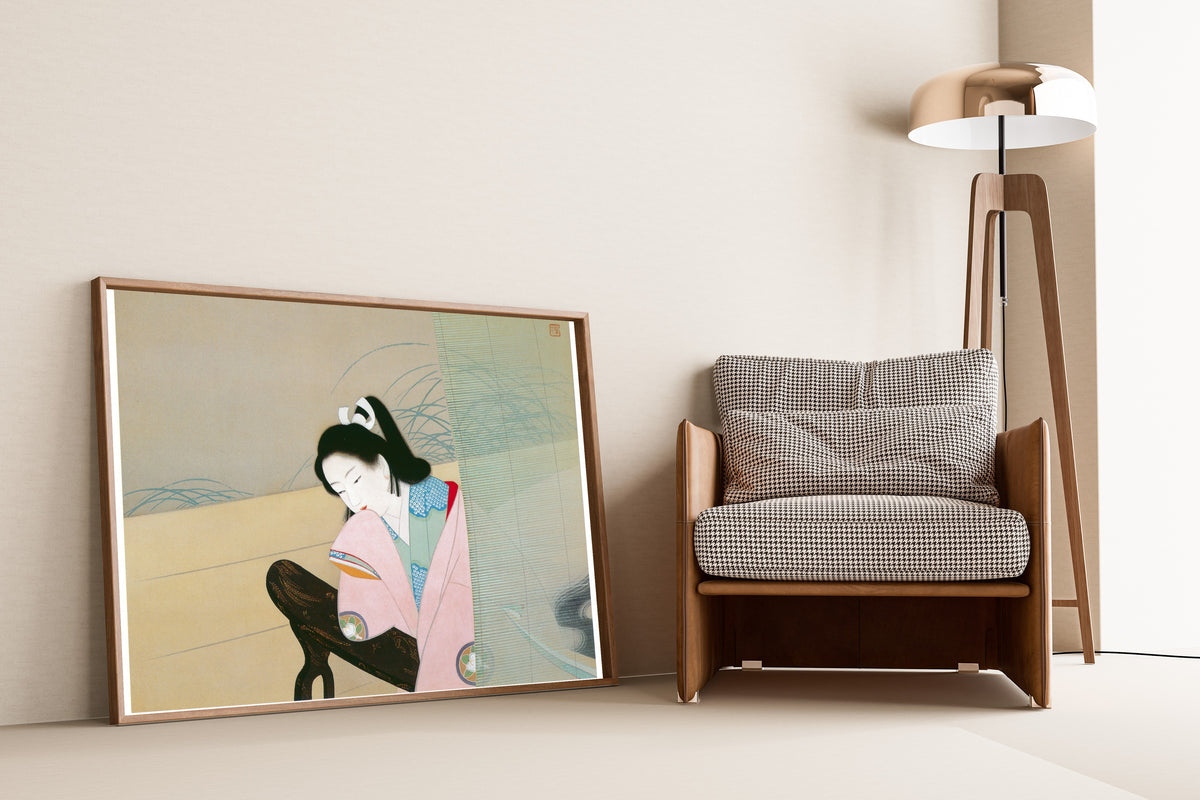 Uemura Shōen — Male Dance (Otoko-mai) | Fine Art Print