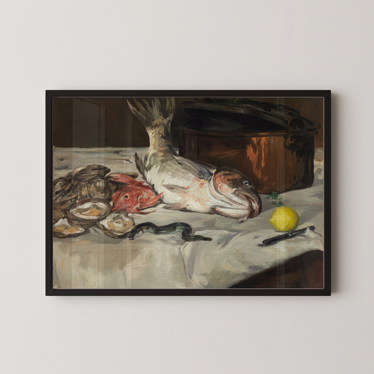Édouard Manet — Fish (Still Life) | Fine Art Print