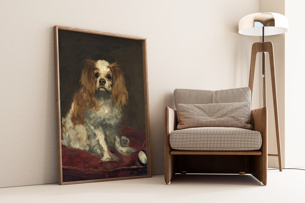 Édouard Manet — A King Charles Spaniel | Fine Art Print