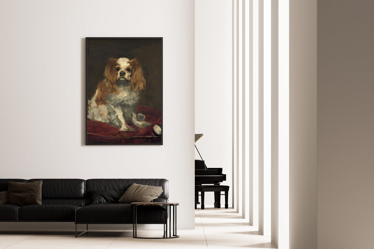 Édouard Manet — A King Charles Spaniel | Fine Art Print