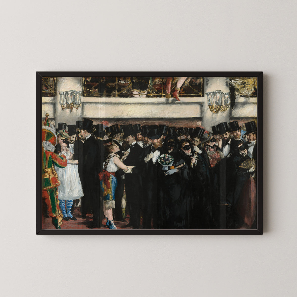Édouard Manet — Masked Ball at the Opera | Fine Art Print