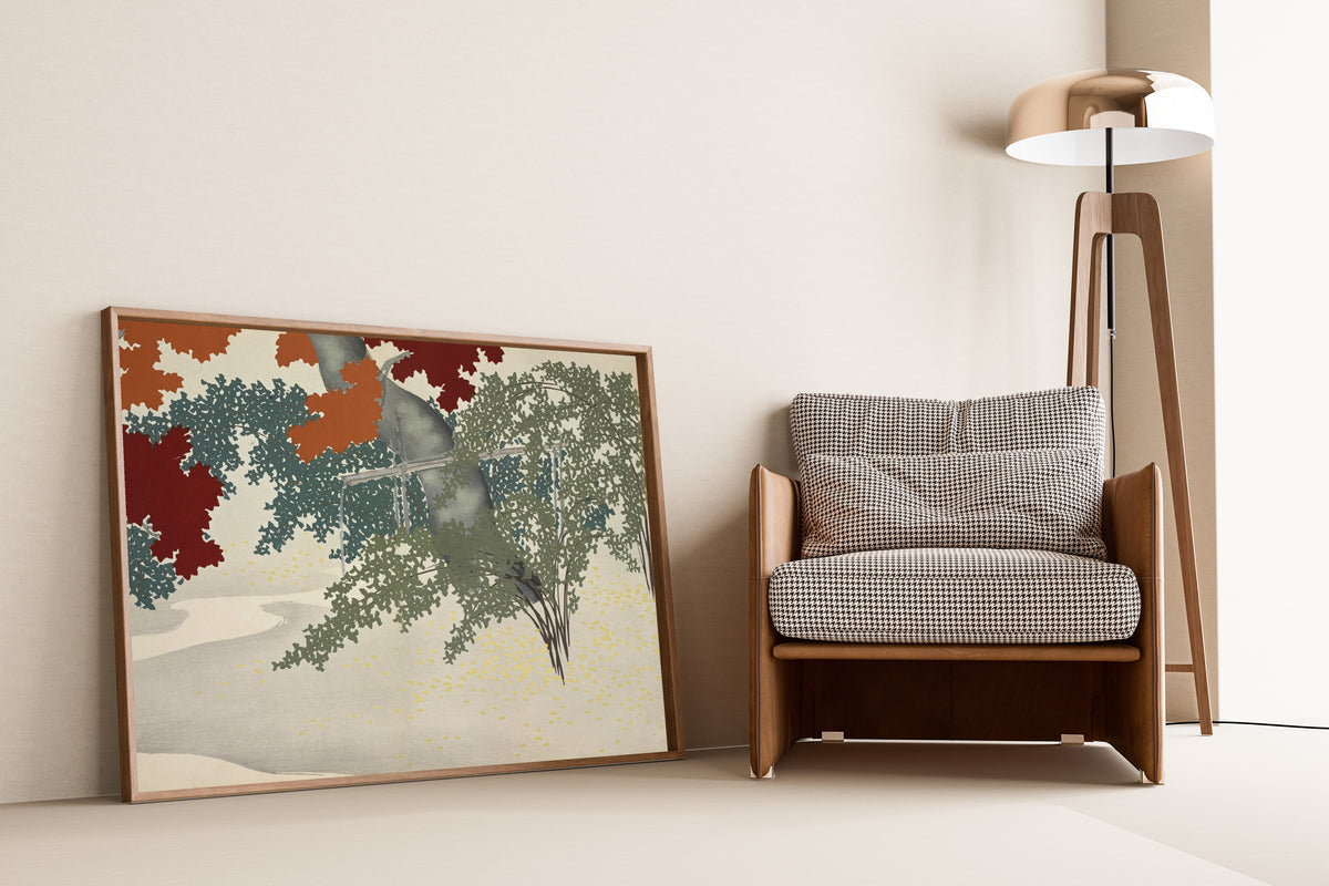 Kamisaka Sekka — Maple, from Momoyogusa | Japanese Woodblock Print
